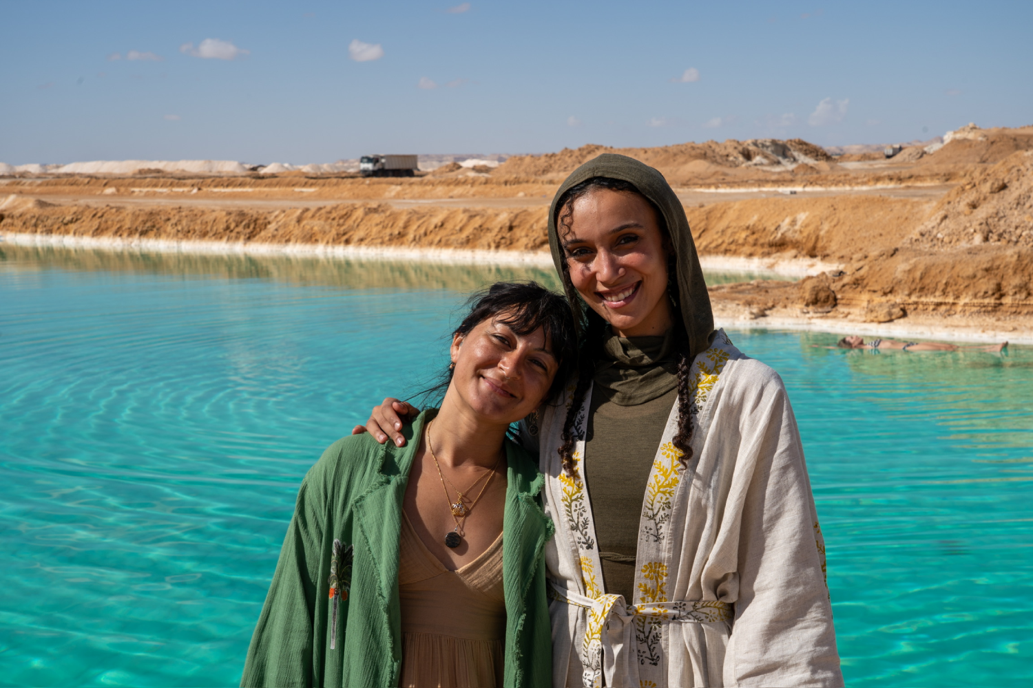 Sahar and Sumaya together